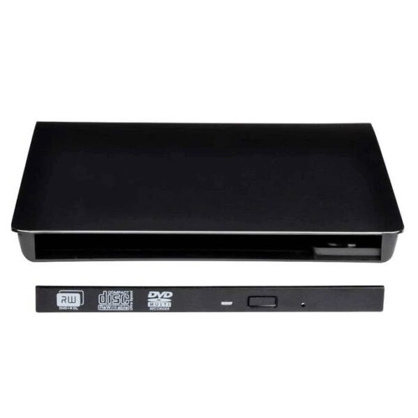 Rack Boitier 9mm Lecteur Graveur DVD-RW CD-RW Externe USB3.0