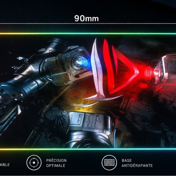 TAPIS DE SOURIS RGB 90*40mm