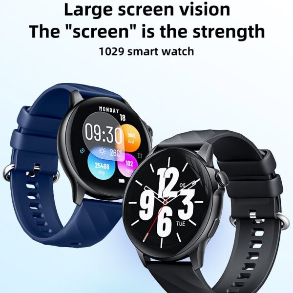 Smartwatch Circular YESIDO IO29 | Écran HD, Étanchéité IP67 et Autonomie Longue Durée