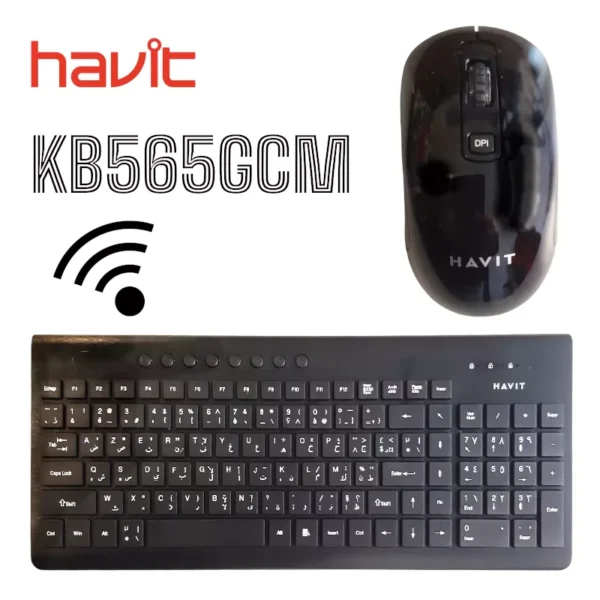 Combo Clavier Souris Sans Fil Havit KB565GCM