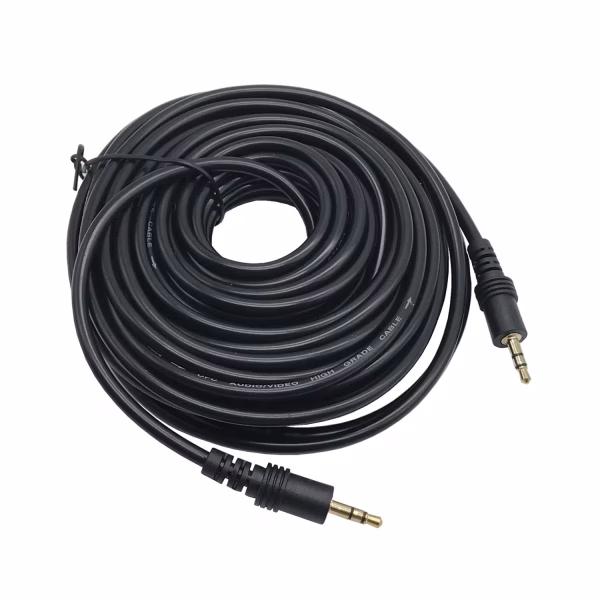 câble d’extension (rallonge) Jack 3.5 mm mâle/mâle de 10 mètres