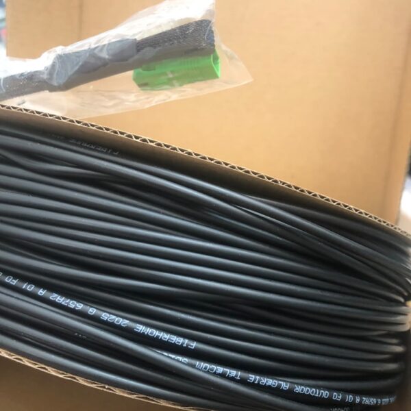 Kit Câble Fibre Optique Outdoor 80m