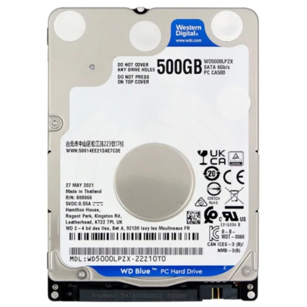 disque dur interne HDD 500Go 2,5pouces Western Digital