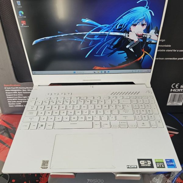 ASUS TUF DASH F15/15.6" FH (1920 x 1080) 144HZ/Intel Core I7 12650H/16GB/SSD 512GB NVMe/RTX 3050 4GB/avec CHARGEUR ORGINAL