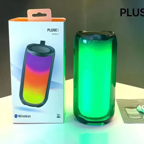 Baffle Bluetooth sans fil Pulse 5 RGB 12H d'utilisation